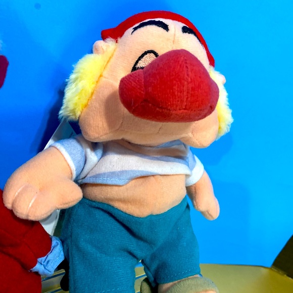 DISNEY EXCLUSIVE NWT VTG 90s PETER PAN RETIRED BEAN BAG PLUSH COMPLETE SET OF 5 - Picture 13 of 16